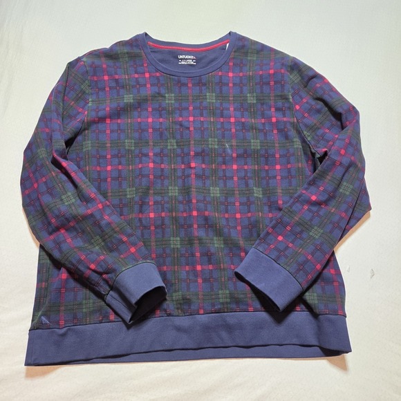 UNTUCKit Other - Untuckit Men's 2X Large Sweater Alford Plaid Festive Long Sleeve Pullover